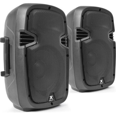 Vonyx ACTEVE LEAKERSET - VONY SPJ -800A Active Lautsprecher - 2x 8 Zoll aktiver Lautsprecher mit 2x Lautsp (Aktiv), PA Lautsprecher, Schwarz Vonyx ACTEVE LEAKERSET - VONY SPJ -800A Active Lautsprecher - 2x 8 Zoll aktiver Lautsprecher mit 2x Lautsp (Aktiv), PA Lautsprecher, Schwarz
