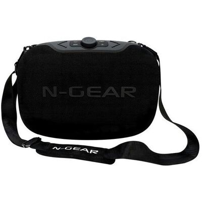 N-Gear NRG600 Tragbarer Bluetooth-Lautsprecher - Party & Karaoke - Schwarz N-Gear NRG600 Tragbarer Bluetooth-Lautsprecher - Party & Karaoke - Schwarz