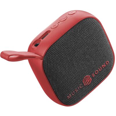 Music Sound Btspkmsmini3r (4 h), Bluetooth Lautsprecher, Rot Music Sound Btspkmsmini3r (4 h), Bluetooth Lautsprecher, Rot