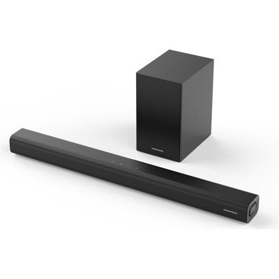 Grundig Soundbar (90 W, 2.1 Kanal), Soundbar, Schwarz Grundig Soundbar (90 W, 2.1 Kanal), Soundbar, Schwarz