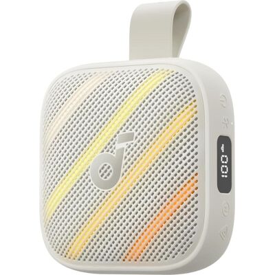 soundcore bis zu 24h Wiedergabezeit, IP68-zertifiziert Boom Go 3i White, Bluetooth Lautsprecher, Beige soundcore bis zu 24h Wiedergabezeit, IP68-zertifiziert Boom Go 3i White, Bluetooth Lautsprecher, Beige