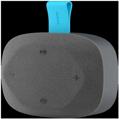 Canyon Bluetooth Lautsprecher Lautsprecher HEXAGON 10 TWS 8W IPX5 Grau Blau (12 h), Bluetooth Lautsprecher, Grau, Blau Canyon Bluetooth Lautsprecher Lautsprecher HEXAGON 10 TWS 8W IPX5 Grau Blau (12 h), Bluetooth Lautsprecher, Grau, Blau