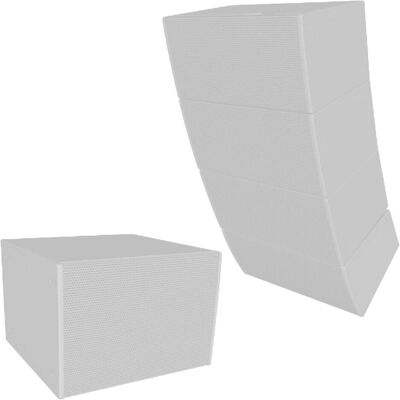 Biamp IV6-118SW, HiFi + Heimkino Lautsprecher, Weiss Biamp IV6-118SW, HiFi + Heimkino Lautsprecher, Weiss