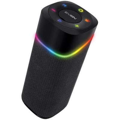 Sven Bluetooth-Lautsprecher PS-155 Schwarz (24 h), Bluetooth Lautsprecher, Schwarz Sven Bluetooth-Lautsprecher PS-155 Schwarz (24 h), Bluetooth Lautsprecher, Schwarz