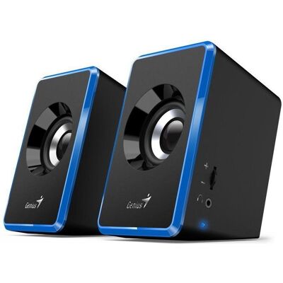 Genius repro SP-U125, PC Lautsprecher, Blau, Schwarz Genius repro SP-U125, PC Lautsprecher, Blau, Schwarz