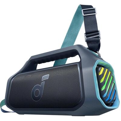 Anker Bluetooth reproduktor soundcore Boom 2 Plus modrý (20 h), Bluetooth Lautsprecher, Blau Anker Bluetooth reproduktor soundcore Boom 2 Plus modrý (20 h), Bluetooth Lautsprecher, Blau