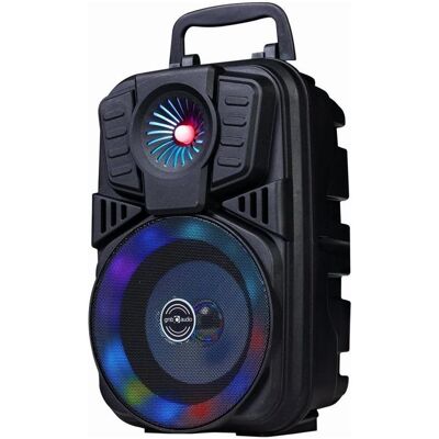 Gembird Portable Speaker Portable/Wireless 1xAudio-In 1xUSB 2.0 1xMicroSD Card Slot Bluetooth SPK-BT-LED-01 (4 h), Bluetooth Lautsprecher, Schwarz Gembird Portable Speaker Portable/Wireless 1xAudio-In 1xUSB 2.0 1xMicroSD Card Slot Bluetooth SPK-BT-LED-01 (4 h), Bluetooth Lautsprecher, Schwarz