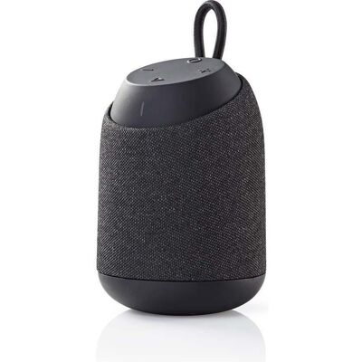Nedis Bluetooth-Lautsprecher SPBT37101GY - schwarz (5 h), Bluetooth Lautsprecher, Schwarz Nedis Bluetooth-Lautsprecher SPBT37101GY - schwarz (5 h), Bluetooth Lautsprecher, Schwarz