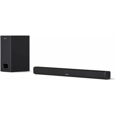 Sharp Ht-sbw110 (180 W, 2.1 Kanal), Soundbar, Schwarz Sharp Ht-sbw110 (180 W, 2.1 Kanal), Soundbar, Schwarz