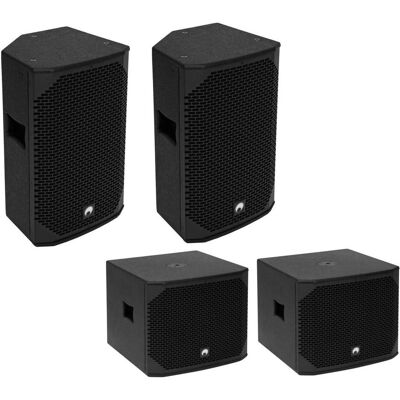 Omnitronic PA Set AZX passiv XL (Passiv, 1x 300 W), PA Lautsprecher Omnitronic PA Set AZX passiv XL (Passiv, 1x 300 W), PA Lautsprecher