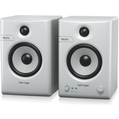 Behringer TRUTH 5 BT-WH Para monitorów studyjnych aktywnych 5 (Aktiv, Paar), Monitor Lautsprecher, Weiss Behringer TRUTH 5 BT-WH Para monitorów studyjnych aktywnych 5 (Aktiv, Paar), Monitor Lautsprecher, Weiss