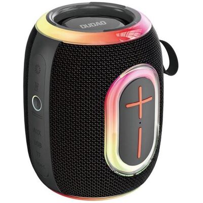 Dudao Y22 Kabelloser Lautsprecher mit RGB-Hintergrundbeleuchtung, Bluetooth 5.3 – Schwarz (8 h), Bluetooth Lautsprecher, Schwarz Dudao Y22 Kabelloser Lautsprecher mit RGB-Hintergrundbeleuchtung, Bluetooth 5.3 – Schwarz (8 h), Bluetooth Lautsprecher, Schwarz