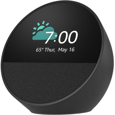 Amazon Echo Spot (2024) (Amazon Alexa), Smart Speaker, Schwarz Amazon Echo Spot (2024) (Amazon Alexa), Smart Speaker, Schwarz