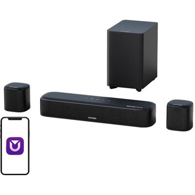 Ultimea Aura A50 Pro Soundbar (5.1 Kanal), Soundbar, Schwarz Ultimea Aura A50 Pro Soundbar (5.1 Kanal), Soundbar, Schwarz