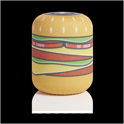 Mustard - Burger Speaker - 10 cm (8 h), Bluetooth Lautsprecher, Mehrfarbig Mustard - Burger Speaker - 10 cm (8 h), Bluetooth Lautsprecher, Mehrfarbig