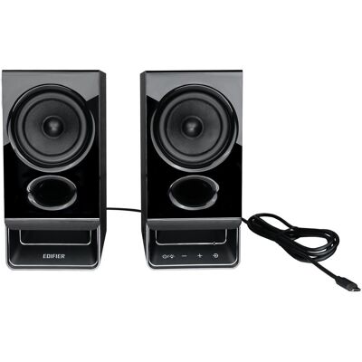Edifier R20BT 2.0 PC - black (1 Paar, 5 W), HiFi + Heimkino Lautsprecher, Schwarz Edifier R20BT 2.0 PC - black (1 Paar, 5 W), HiFi + Heimkino Lautsprecher, Schwarz