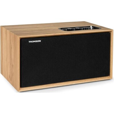 Thomson WS502, Bluetooth Lautsprecher, Mehrfarbig, Schwarz, Braun Thomson WS502, Bluetooth Lautsprecher, Mehrfarbig, Schwarz, Braun