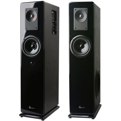 C-Tech Impressio Virtus, stereo, aktivní, 100W, BT, MP3, USB, SD, FM (100 W), HiFi + Heimkino Lautsprecher, Schwarz C-Tech Impressio Virtus, stereo, aktivní, 100W, BT, MP3, USB, SD, FM (100 W), HiFi + Heimkino Lautsprecher, Schwarz