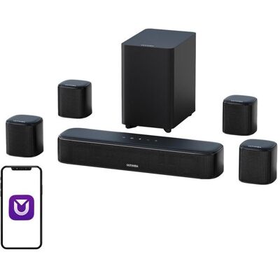 Ultimea Aura A40 Soundbar (330 W), Soundbar, Schwarz Ultimea Aura A40 Soundbar (330 W), Soundbar, Schwarz