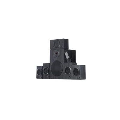 Genius -Lautsprecher SW-HF 5.1 4500 / 5.1 / 125 W/ Holz / Schwarz, PC Lautsprecher, Schwarz Genius -Lautsprecher SW-HF 5.1 4500 / 5.1 / 125 W/ Holz / Schwarz, PC Lautsprecher, Schwarz