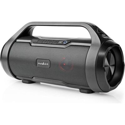 Nedis Party SPBB310BK (6 h), Bluetooth Lautsprecher, Schwarz Nedis Party SPBB310BK (6 h), Bluetooth Lautsprecher, Schwarz