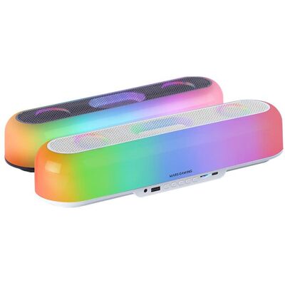 Mars Gaming Enceinte Barre De Son Msb-Orb RGB (Blanc), PC Lautsprecher, Weiss Mars Gaming Enceinte Barre De Son Msb-Orb RGB (Blanc), PC Lautsprecher, Weiss