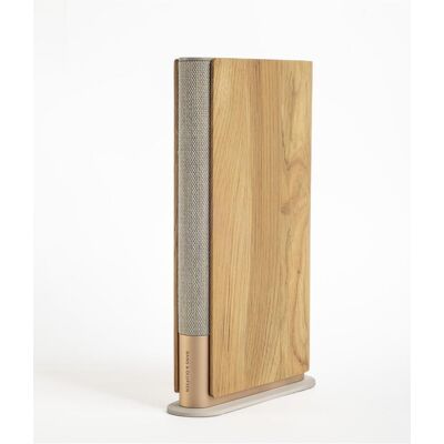 B&O Audio Beosound Emerge, Bluetooth Lautsprecher, Gold, Braun B&O Audio Beosound Emerge, Bluetooth Lautsprecher, Gold, Braun