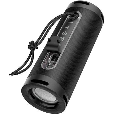 Hoco - Wireless Speaker Dazzling pulse (HC9) - with Ambient Light, Bluetooth 5.1, 10W - Black (5 h), Bluetooth Lautsprecher, Schwarz Hoco - Wireless Speaker Dazzling pulse (HC9) - with Ambient Light, Bluetooth 5.1, 10W - Black (5 h), Bluetooth Lautsprecher, Schwarz