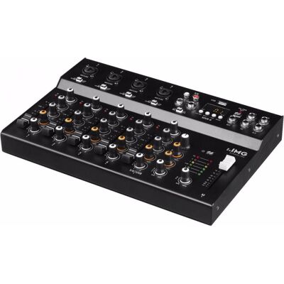 IMG Stage Line MXR-6 Konsolen-Mischpult Anzahl Kanäle:6 Bluetooth, USB-Anschluss, Mischpult IMG Stage Line MXR-6 Konsolen-Mischpult Anzahl Kanäle:6 Bluetooth, USB-Anschluss, Mischpult
