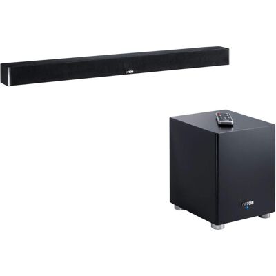 Canton Dm 900 (400 W, 2.1 Kanal), Soundbar, Schwarz Canton Dm 900 (400 W, 2.1 Kanal), Soundbar, Schwarz