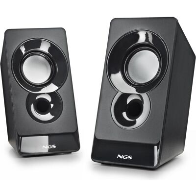 NGS ENCEINTES SB 210, PC Lautsprecher, Schwarz NGS ENCEINTES SB 210, PC Lautsprecher, Schwarz