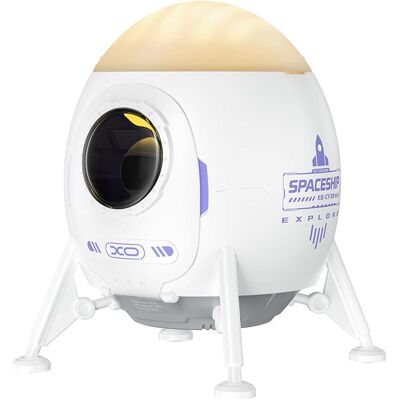 xO projector LED CF38 star and galaxy with Bluetooth speaker white, Beamer, Weiss xO projector LED CF38 star and galaxy with Bluetooth speaker white, Beamer, Weiss