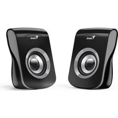 Genius KYE 31730026400 Speakers SP-Q180, USB, Iron Pilkas, PC Lautsprecher, Grau Genius KYE 31730026400 Speakers SP-Q180, USB, Iron Pilkas, PC Lautsprecher, Grau