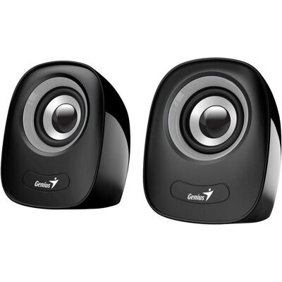 Genius Tragbarer Lautsprecher KYE 31730027400 Speakers SP-Q160 USB Equalizer Grau, PC Lautsprecher, Grau Genius Tragbarer Lautsprecher KYE 31730027400 Speakers SP-Q160 USB Equalizer Grau, PC Lautsprecher, Grau