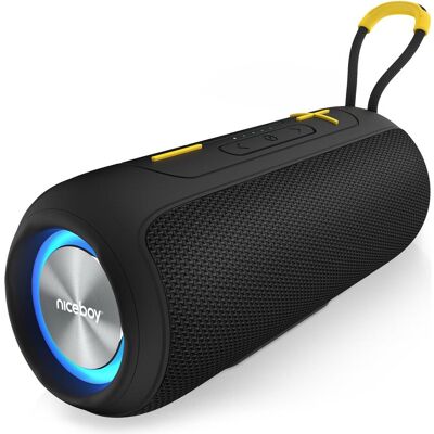 Niceboy RAZE Supersonic XL (12 h), Bluetooth Lautsprecher, Schwarz Niceboy RAZE Supersonic XL (12 h), Bluetooth Lautsprecher, Schwarz