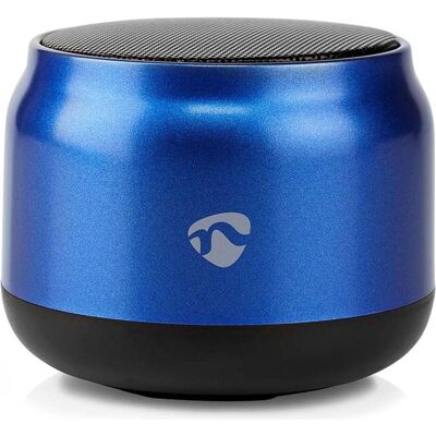 Nedis Bluetooth Speaker, 5W - Blue (4 h), Bluetooth Lautsprecher, Blau Nedis Bluetooth Speaker, 5W - Blue (4 h), Bluetooth Lautsprecher, Blau