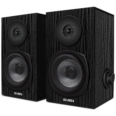 Sven 2.0 speakers SPS-575, juodas, USB, power output 2x3W (RMS), SV-016166, PC Lautsprecher, Schwarz Sven 2.0 speakers SPS-575, juodas, USB, power output 2x3W (RMS), SV-016166, PC Lautsprecher, Schwarz