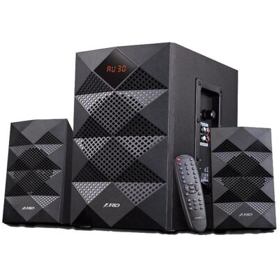 Fenda Multimedia Bluetooth Speakers F&D A180X (2.1 Channel Surround, 42W, 200-20KHz, Subwoofer: 50-1, Bluetooth Lautsprecher, Schwarz Fenda Multimedia Bluetooth Speakers F&D A180X (2.1 Channel Surround, 42W, 200-20KHz, Subwoofer: 50-1, Bluetooth Lautsprecher, Schwarz