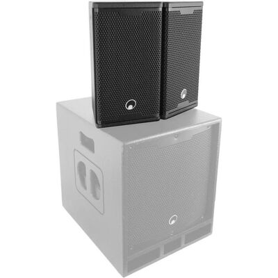 Omnitronic MAXX-1206 (Passiv), PA Lautsprecher, Schwarz Omnitronic MAXX-1206 (Passiv), PA Lautsprecher, Schwarz