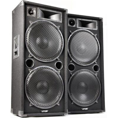 Skytec MAX215 Disco Lautsprecher 2x 15 4000watt (Passiv), PA Lautsprecher, Schwarz Skytec MAX215 Disco Lautsprecher 2x 15 4000watt (Passiv), PA Lautsprecher, Schwarz