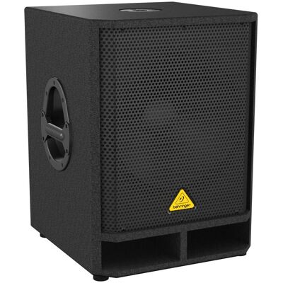 Behringer Eurolive VQ1500D (Aktiv, 1x 500 W), PA Lautsprecher, Schwarz Behringer Eurolive VQ1500D (Aktiv, 1x 500 W), PA Lautsprecher, Schwarz
