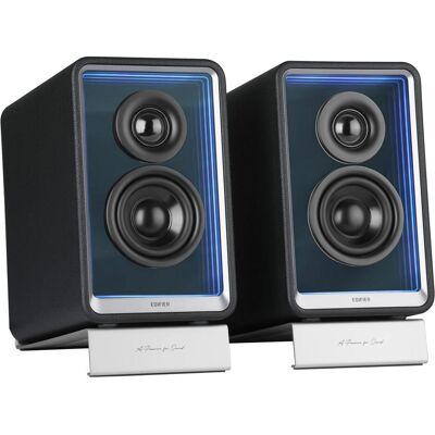 Edifier QR65 (Set, 70 W), HiFi + Heimkino Lautsprecher, Schwarz Edifier QR65 (Set, 70 W), HiFi + Heimkino Lautsprecher, Schwarz