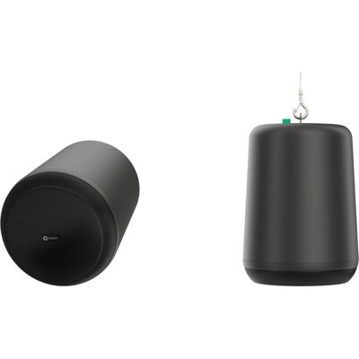 Kramer PN-6P pendant speaker black single unit (30 W), Soundbar, Schwarz Kramer PN-6P pendant speaker black single unit (30 W), Soundbar, Schwarz