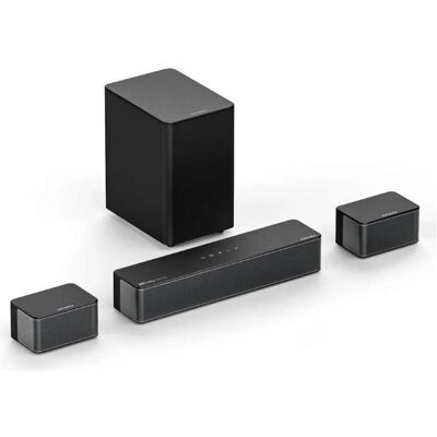 Ultimea Aktivbox Poseidon M4T 5.1 Surround Soundbar (200 W, 5.1 Kanal), Soundbar, Schwarz Ultimea Aktivbox Poseidon M4T 5.1 Surround Soundbar (200 W, 5.1 Kanal), Soundbar, Schwarz