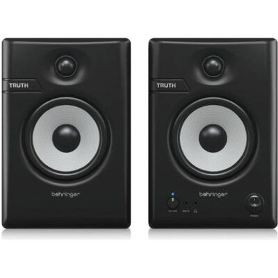 Behringer TRUTH 5 BT Para monitorów studyjnych aktywnych 5 (Aktiv, Paar), Monitor Lautsprecher, Schwarz Behringer TRUTH 5 BT Para monitorów studyjnych aktywnych 5 (Aktiv, Paar), Monitor Lautsprecher, Schwarz