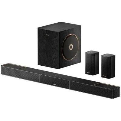 Ultimea Aktivbox Skywave F40 Soundbar (Dolby Atmos) (200 W, 5.1.2 Kanal), Soundbar, Schwarz Ultimea Aktivbox Skywave F40 Soundbar (Dolby Atmos) (200 W, 5.1.2 Kanal), Soundbar, Schwarz