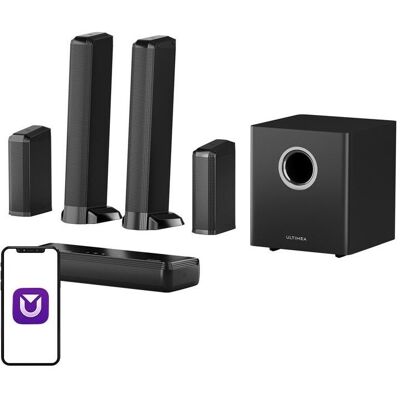 Ultimea Apollo S90 Soundbar (9.1 Kanal), Soundbar, Schwarz Ultimea Apollo S90 Soundbar (9.1 Kanal), Soundbar, Schwarz