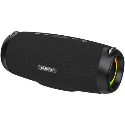 Dudao Y21Pro Kabelloser Lautsprecher mit RGB-Hintergrundbeleuchtung, Bluetooth 5.3 – Schwarz (8 h), Bluetooth Lautsprecher, Schwarz Dudao Y21Pro Kabelloser Lautsprecher mit RGB-Hintergrundbeleuchtung, Bluetooth 5.3 – Schwarz (8 h), Bluetooth Lautsprecher, Schwarz