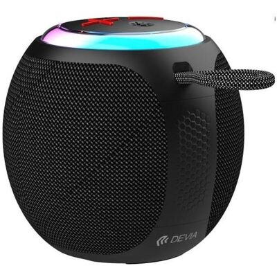 Devia Bluetooth speaker Lite1 black (6 h), Bluetooth Lautsprecher, Schwarz Devia Bluetooth speaker Lite1 black (6 h), Bluetooth Lautsprecher, Schwarz