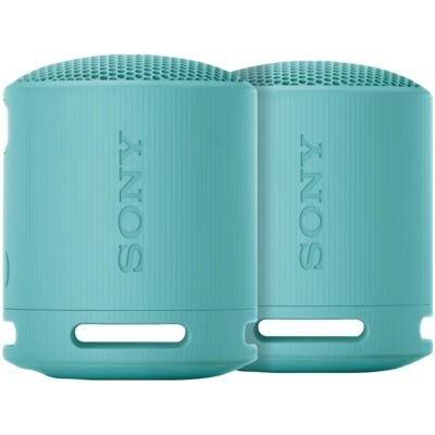 Sony SRS-XB100 Duo Pack Blau (16 h), Bluetooth Lautsprecher, Blau Sony SRS-XB100 Duo Pack Blau (16 h), Bluetooth Lautsprecher, Blau